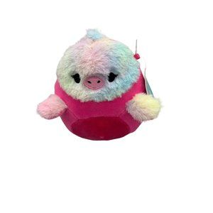Abilene The Fluffy Tie-Dye Ostrich 5" Squishmallow Plush Stuffed Animal Toy Gift